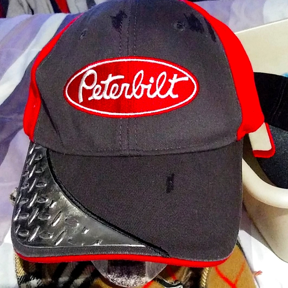 Peterbilt vintgage hat $28.one sz + free hat